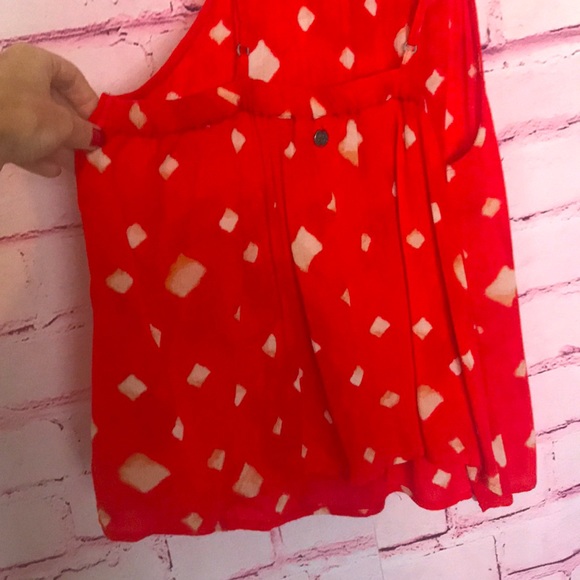 Billabong Red Flowy Halter - Picture 8 of 10